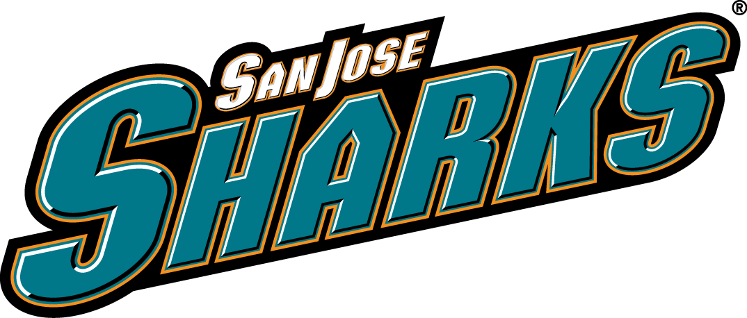 San Jose Sharks 2007-Pres Wordmark Logo iron on transfers for fabric version 3